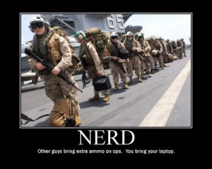 ... NERD originated as an acronym for Navy Enlisted Requiring Discipline