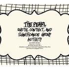 The Pearl CH. 3--Quote, Context, and Significance Group Activity {CCSS ...