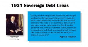 Herbert Hoover Great Depression Quote