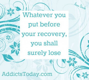 ... , you shall surely lose. #AddictsToday.com #Addiction #Recovery