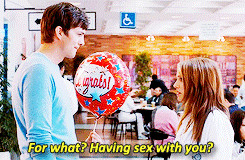 Adam: You did a good job, so… I thought you deserved a balloon.