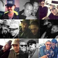 Theo Rossi and Tommy Flanagan