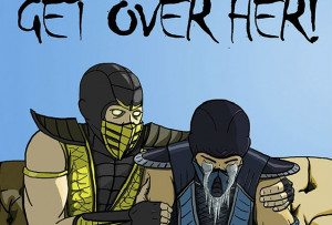 Mortal Kombat Scorpion Get Over Here