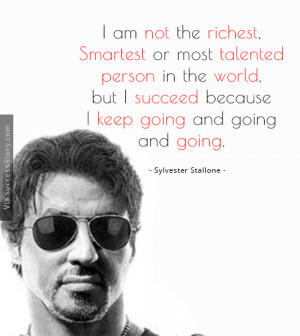 Sylvester Stallone Inspirational Quotes