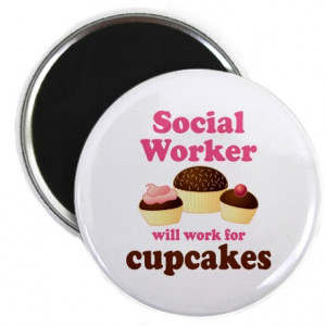 ... Gifts > Funny Occupation Magnets > Funny Social Worker Magnet