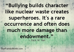 Quotes and Thoughts About Bullying