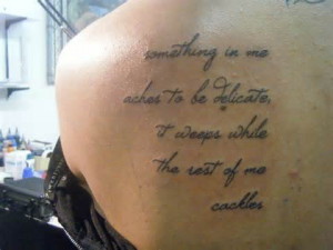 Mother Daughter Quotes Tattoos On Back Shoulder