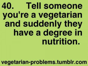 Why Are People Scared of Vegetarians/Vegans?