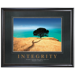 Integrity Tree Motivational Poster