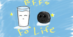 Oreos And Milk Wallpaper Milk and oreos- bff by