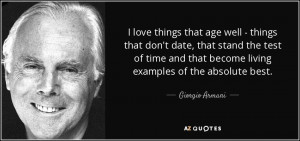 Giorgio Armani Quotes