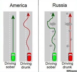 Funny – Driving – America vs. Russia