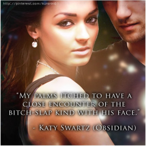 Quote from Obsidian :P #Obsidian #Katy #Daemon