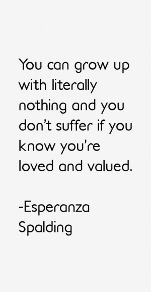 Esperanza Spalding Quotes amp Sayings