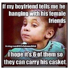 Side chicks be like ... LOLL SMH ...