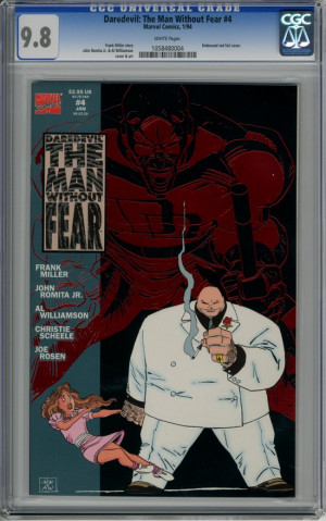 Home > DAREDEVIL: THE MAN WITHOUT FEAR #4 9.8