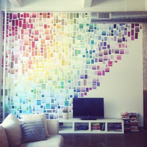 Teenager Designer Zimmer Einrichten Wand gestalten-kräftige ...