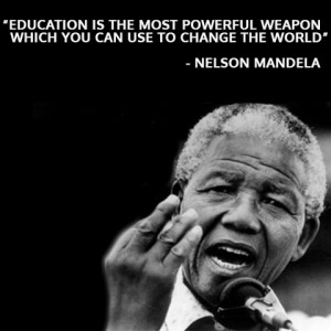Nelson Mandela Quotes Education Is The Most: Our Inspiration Nelson ...
