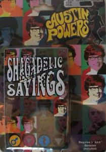 Details about Austin Powers Shagadelic Sayings ~ Mike Myers ~ RARE AND ...