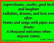 irish quotes and sayings - Bing Images