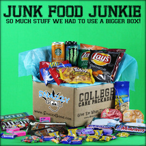 The First Review Junk Food Junkie College Care Package