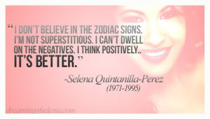 selena quintanilla quotes