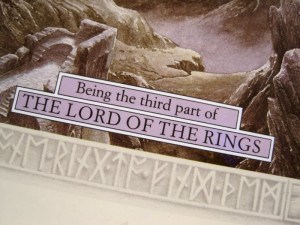 And from there? Ah well - there are always the Appendices.