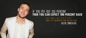 Justin Timberlake's Quote