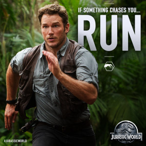 Jurassic World : 2 nouvelles photos promo avec Chris Pratt