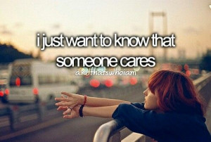 Who cares about me?