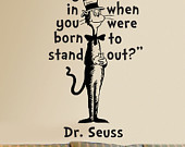 The whimsical world of Dr Seuss.