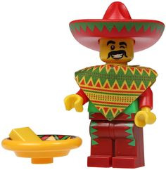 Taco Tuesday Guy from The LEGO Movie Minifigures (71004)