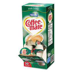 Coffee-Mate® Liquid Coffee Creamer, Irish Crème, 0.375 oz Mini Cups ...