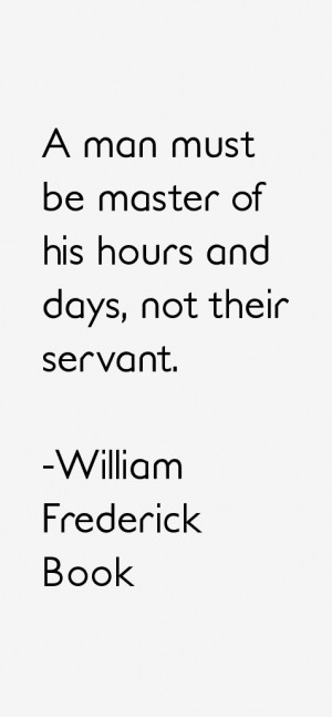 William Frederick Book Quotes & Sayings