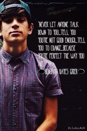 Hayes Grier Tumblr Quotes