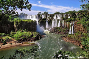 ... : Inspiring , Nature Tags: Iguazu Falls! (Brazil & Argentina border