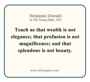 disraeli quoted in wit and wisdom of benjamin disraeli 1881