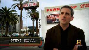 was steve carell on pawn stars