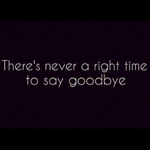 goodbye quotes