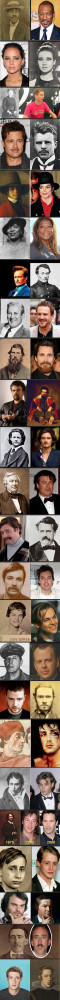 reincarnation-celebrities - even Brad Pitt's doppelganger is hot!
