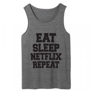 Sleep Netflix Repeat Funny Lazy Day Quote by FunnyGirlTeesSleep Quotes ...