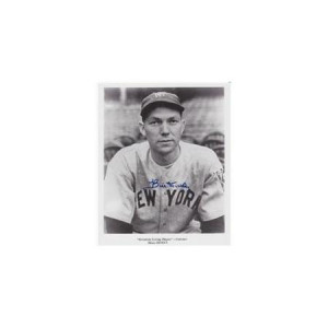 Bill Dickey Autographed New York Yankees 8X10 Photo - Deceased Hall Of ...