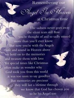 Our Angel In Heaven At Christmas Pictures, Photos, and Images for ...