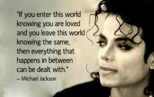 ... . May you rest in peace Michael. Thank you for all that you've done
