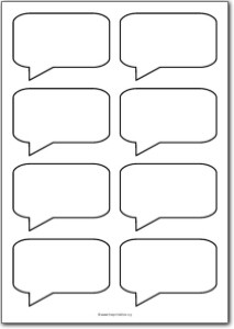 ... email a friend 8 blank square speech bubbles 8 blank square speech