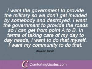 Quotes And Sayings By Benjamin Carson