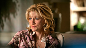 Carmela Soprano Close Up Makeup On Looking Concerned picture
