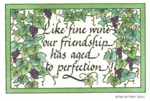 ... Quote Collections :: Friendship :: #194 Friendship like fine wine