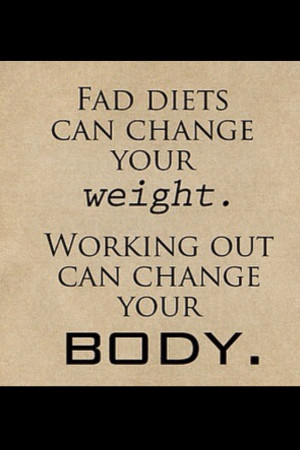 Fit quote- I hate diets, just eat healthy, everything in moderation ...