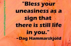 Depression Quotes, Dealing With Depression, Bless Your Uneasiness As A ...